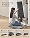 Alternative view of MAZIE Collection - 43 Inches Folding Storage Ottoman Bench, Ottoman Foot Rest, End of Bed Bench, Storage Chest, Load 660 lb, for Living Room,